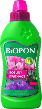 BIOPON ODŻYWKA NAWÓZ DO ROŚLIN KWITNĄCYCH 1L