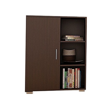 Szafka stojąca komoda 6 PÓŁEK WENGE 80 CM
