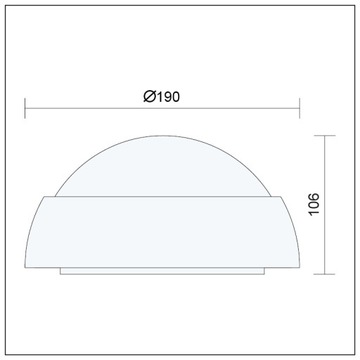 ПОТОЛОЧНЫЙ СВЕТИЛЬНИК ДЛЯ LED E27, УЛИЧНЫЙ САДОВЫЙ СВЕТИЛЬНИК