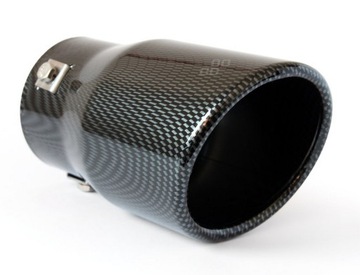KOŃCÓWKA WYDECHU TŁUMIKA Fi 90 CARBON