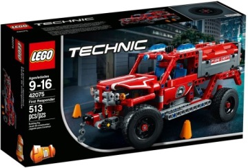 LEGO TECHNIC 42075 STRAŻ POŻARNA 2W1 FORMUŁA STRAŻ