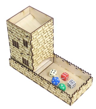 DICE TOWER ФАНЕРНАЯ DICE TOWER KS76
