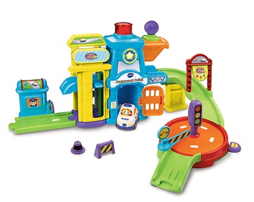 Tut Tut Autka Posterunek Policji Tor Garaż VTECH