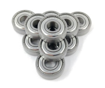 10x Łożysko kulkowe 608 ZZ | 8x22x7 mm (10 sztuk)