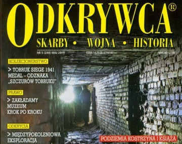 ODKRYWCA 5/2019 ENIGMA DEPOZYTY KSIĄŻ RIESE OT