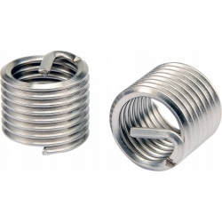 Sprężynki do naprawy gwintu M16X1,5mm 2 D 32mm po zamontowaniu