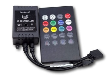 SMD RGB 5050 МУЗЫКАЛЬНАЯ ДИСКОТЕКА КОМПЛЕКТ светодиодных лент 10м