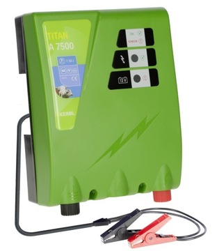 PASTUCH ELEKTRYZATOR 12V KERBL TITAN A7500 MOCNY !