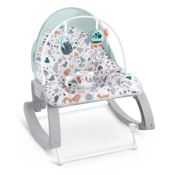 ND17_ZB-120441 Fisher-Price BG Fotelik-bujaczek pastelowy Od niemowlaka do