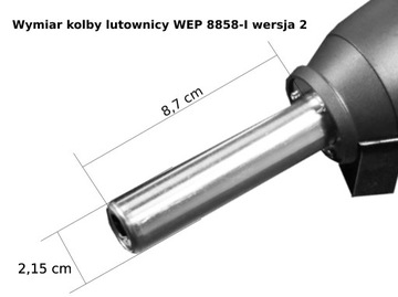 Grzałka, element grzejny HotAir WEP 8858-I wersja 2