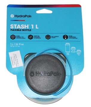 Hydrapak Stash 1л Синий компрессионный флакон