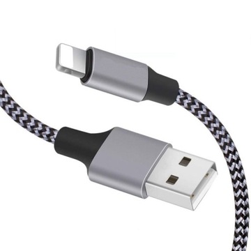Kabel Ładowarka do Iphone 5 6 7 8 X Ipada 1M