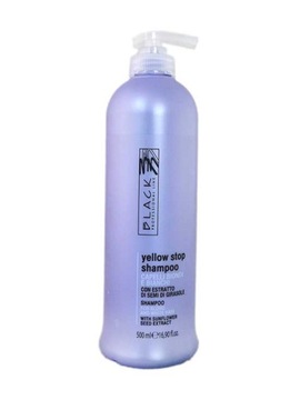 BLACK YELLOW STOP SZAMPON WŁOSY BLOND I SIWE 500ml