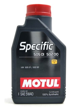 Olej Motul Specific 505 01 - 502 00 1L 5W-40