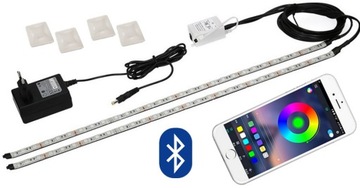 PROF listwa LED RGB akwarium BLUETOTH IP68 2x130cm