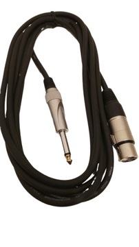 Kabel 3m mikrofonowy do mikrofonu jack Canon xlr