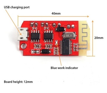 Аудиоусилитель 2x3 Вт с Bluetooth — DW-CT14+