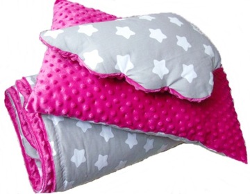 ciepła KOŁDRA/KOC/narzuta 160x200 Poduszka+JASIEK MNIKY