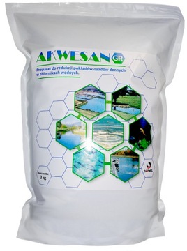 AKWESAN GR, GRANULAT DO OCZEK WODNYCH OSADY 3 kg