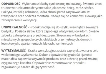 МЕТАЛЛИЧЕСКАЯ ВЕНТИЛЯЦИОННАЯ РЕШЕТКА С ВОРОТНИКОМ 100 ММ