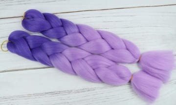 СИНТЕТИЧЕСКИЕ волосы для косичек ЦВЕТНЫЕ косички НАРАЩИВАНИЕ ВОЛОС ОМБРЕ