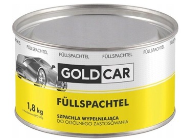 GOLDCAR SZPACHLÓWKA UNIWERSALNA 1,8 kg bardzo łatwa obróbka TRWAŁA 361