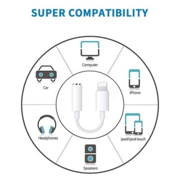 АдаптерАудиоразъем Lightning Cable iPhone 6 7 8 X