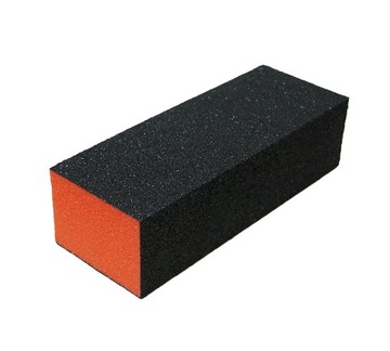 BLOK POLERSKI GRUBOZIARNISTY POMARAŃCZOWY 80/100