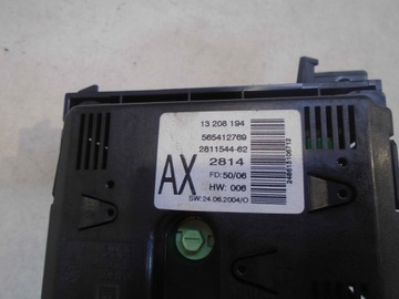 ДИСПЛЕЙ ЧАСОВ OPEL ASTRA H 13208194