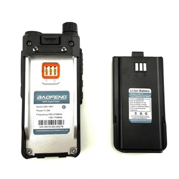 Baofeng DM-1801 5 Вт DMR/FM версия A6