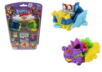 SUPER ZINGS 5 seria FIGURKI + 2 AEROWAGON POJAZDY