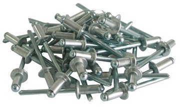 Nity Zrywalne aluminiowe 4,8 x 8 mm 50 szt