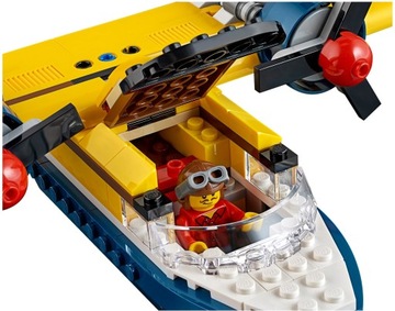 LEGO CREATOR 31064 3 В 1 ЗАТВОР ДЛЯ МОТОРНОЙ ЛОДКИ ГИДРОПЛАН