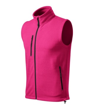 KAMIZELKA unisex POLAR, 9 kolorów, różowy, r.L
