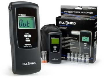 Алкотестер DA 8500E +100 мундштуков AlcoFind КАЛИБРОВКА