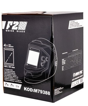 СВАРОЧНАЯ МАСКА АВТО затемняющаяся каска F2