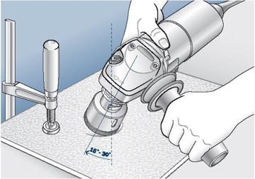 АЛМАЗНЫЕ КОРОНОЧНЫЕ ПИЛЫ BOSCH 5 для твердой керамики