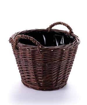 Плетеная крышка для цветочного горшка и корзина для цветов