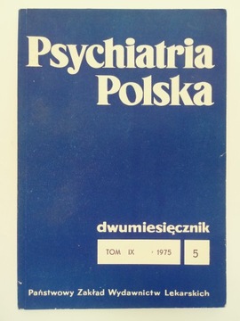Польская психиатрия - том IX 1975 г.