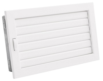 Kratka Ventlab z żaluzją ruchomą biała 200x145