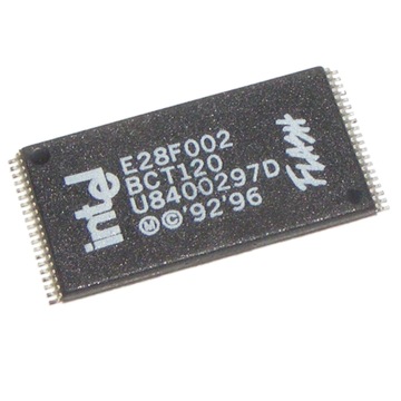 Pamięć flash 2Mbit E28F002BC-T120 TSOP-40 INTEL