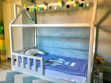 Мягкие панели 30х40 подголовник в детскую комнату