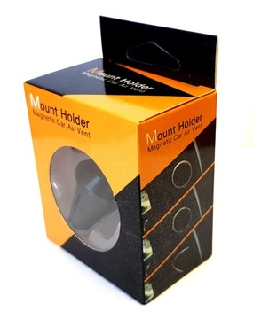 UCHWYT DO AUTA MAGNETYCZNY KRATKĘ HOLDER ALUMINIUM