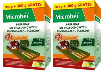 2x NOWY BIO MICROBEC 10x MOCNIEJSZY BAKTERIE 1,2kg