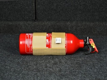 БЕЖЕВЫЙ ДЕРЖАТЕЛЬ ДЛЯ ОГНЕТУШИТЕЛЯ НА БАГАЖНИК С ЛИПУЧКОЙ