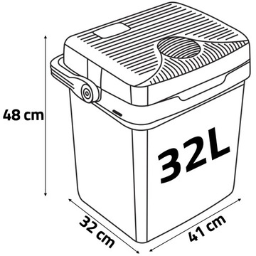 АВТОМОБИЛЬНЫЙ ХОЛОДИЛЬНИК 12В/230В USB 32л с функцией обогрева