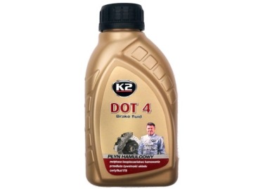 PŁYN HAMULCOWY DOT 4 K2 DOT4 0,5L