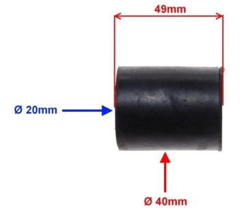 4T СКУТЕР ROMET ЧЕРЕЗ РЕЗИНОВУЮ ПОДУШКУ ДВИГАТЕЛЯ