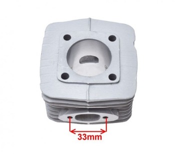 Цилиндр велосипедного двигателя внутреннего сгорания 50 см Поршень