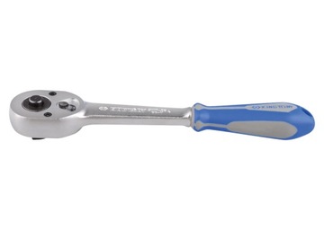GRZECHOTKA Z PRZYCISKIEM 3/8'' 32 ZĘBY 200mm